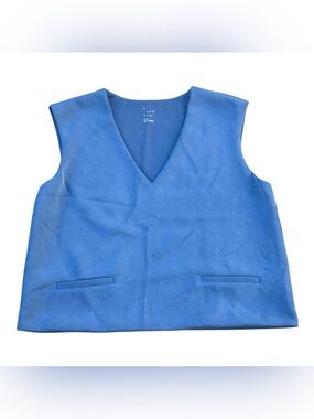 A New Day Women's V-Neck Sleeveless Vest Top - Blue